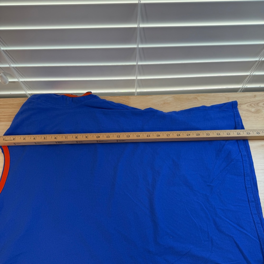 Nike Team Florida Gators Ringer T-Shirt Blue Orange Spellout Women Large L - Picture 7 of 9
